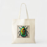 Bolso De Tela Shining Leaf Chafer Beetle 100924IREF250 - Waterco<br><div class="desc">Shining Leaf Chafer Beetle 100924IREF250 - Watercolor by John Pintow - Explore the beauty of wildlife with this exquisite watercolor art collection. Each artwork captures the vibrant essence of various animals and insects,  showcasing detailed textures and rich colors. Ideal for those who cherish nature's artistry.</div>