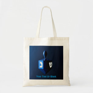 Bolso De Tela Shiny Blue Dreidel