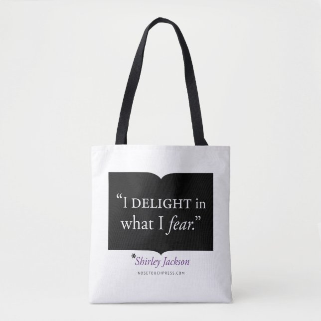 Bolso De Tela Shirley Jackson Tote Bag (Anverso)