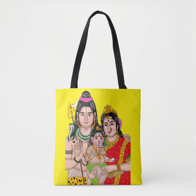 Bolso De Tela Shiva’s Family Tote Bag (Anverso)