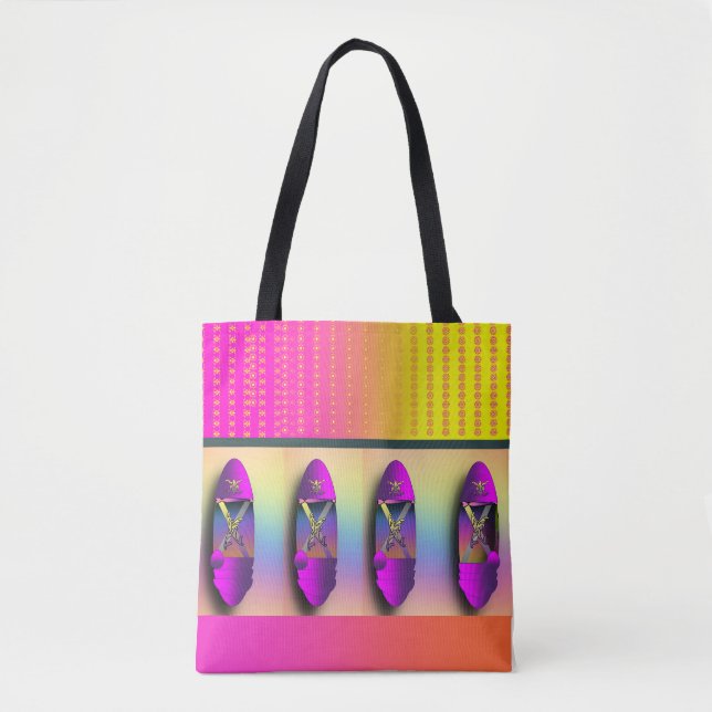 Bolso De Tela Shoe Fashion (Anverso)
