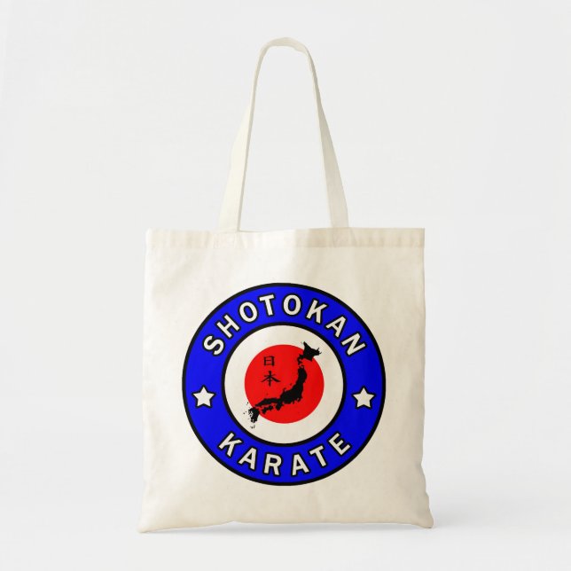 Bolso De Tela Shotokan Karate (Frente)