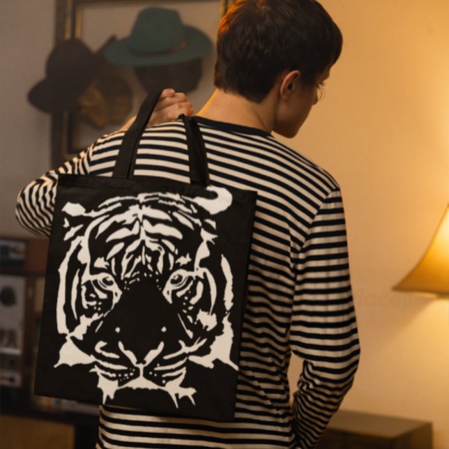 Bolso De Tela Shoulder Tote bag tiger (Subido por el creador)