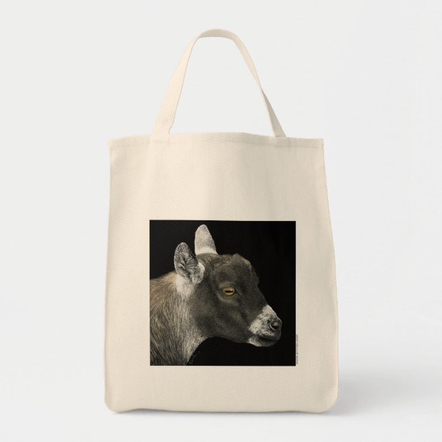 Bolso De Tela "Show Goat" Tote Bag (Frente)
