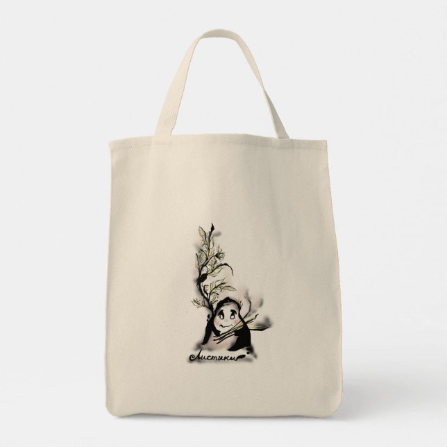 Bolso De Tela Shy Mr. Leaf (Reverso)