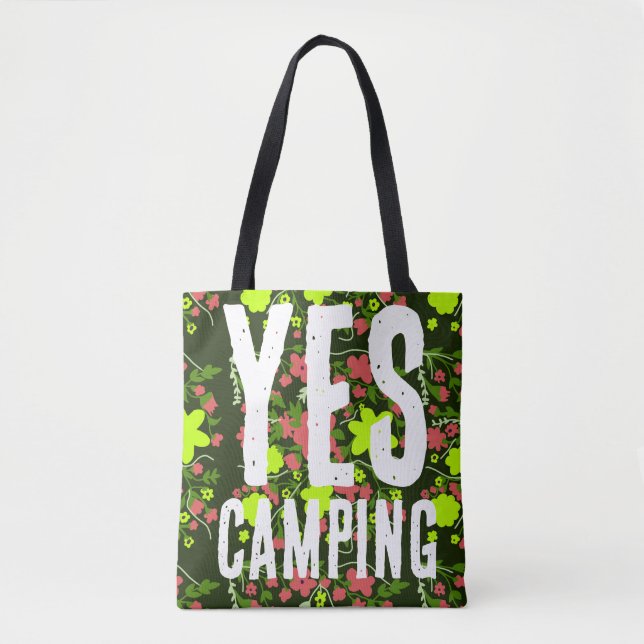 Bolso De Tela sí, acampada (Anverso)