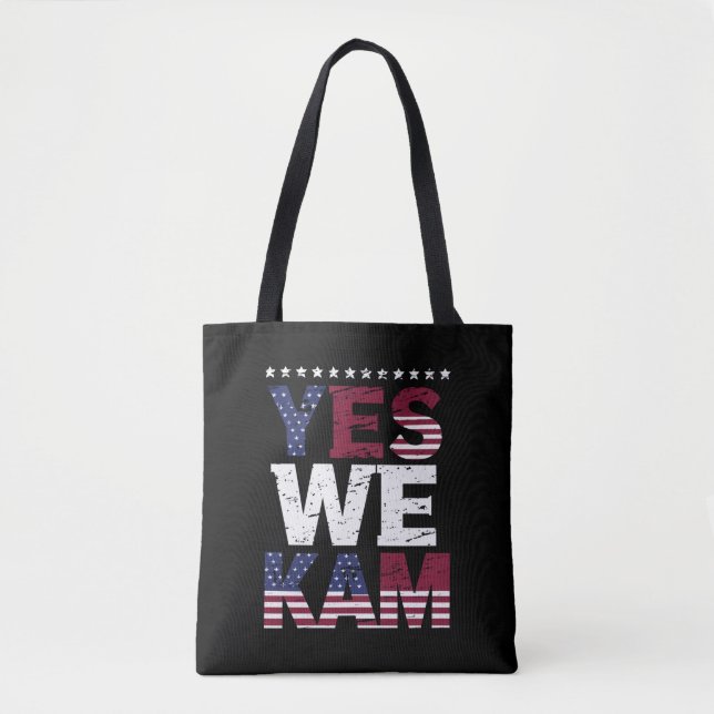 Bolso De Tela Sí, decimos Kam Quote (Anverso)