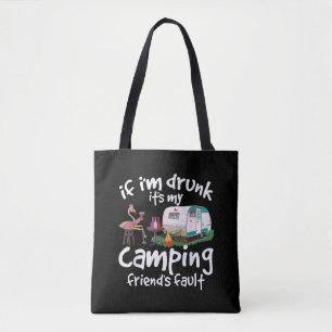 Bolso De Tela Si estoy borracho, es gracioso la culpa de mi amig
