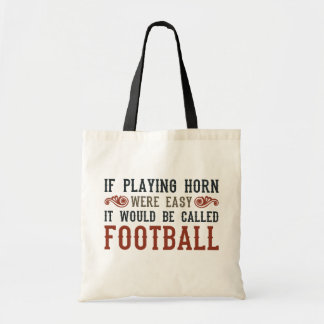 Bolso De Tela Si Jugar Cuerno fuera fácil