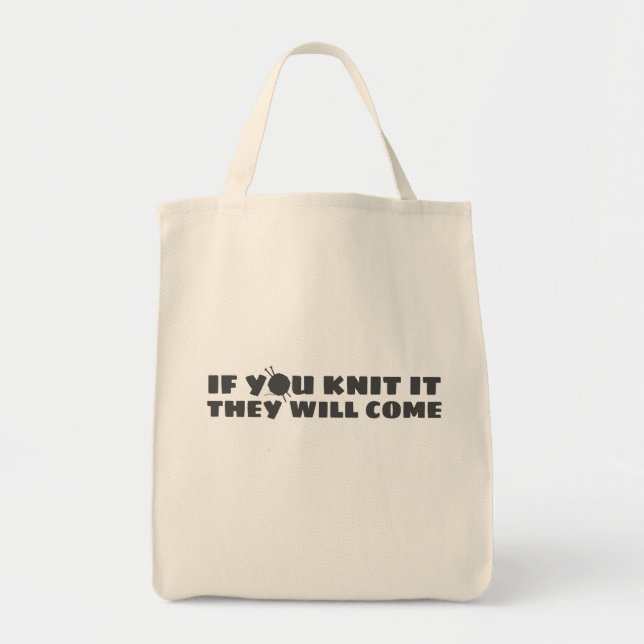 Bolso De Tela Si Lo Escuchas, Vendrán (Frente)