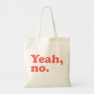 Bolso De Tela Sí ninguna cita divertida