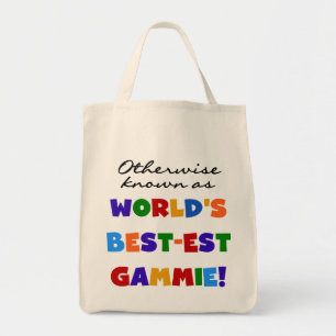 Bolso De Tela Si no conocido como camisetas del Mejor-est Gammie