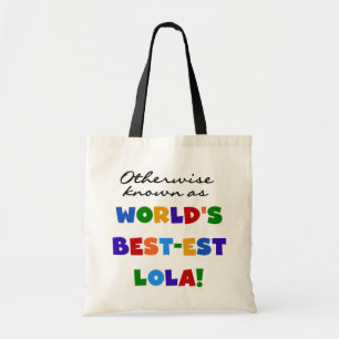 Bolso De Tela Si no conocido como regalos del Mejor-est Lola