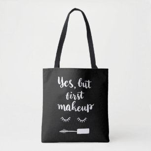 Bolso De Tela Sí pero primer maquillaje