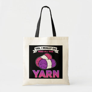 Bolso De Tela Sí, Realmente Necesito Todo Este Crocheting De Ya