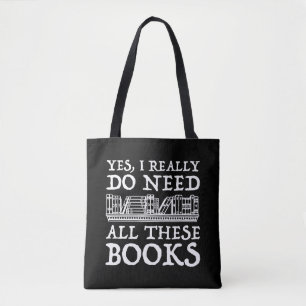 Bolso De Tela Sí, Realmente Necesito Todos Estos Libros