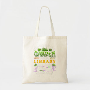 Bolso De Tela Si tienes jardín y biblioteca, tienes todo lo nece