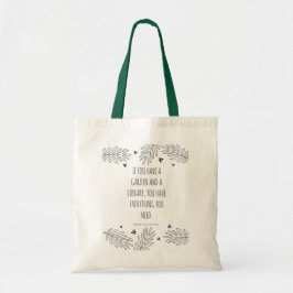 Bolso De Tela Si usted tiene un tote del jardín