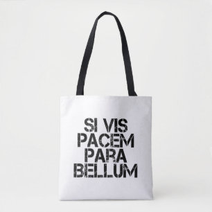 Bolso De Tela Si Vis Pacem Para Bellum