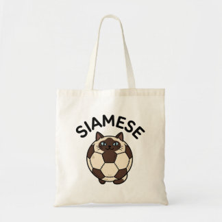 Bolso De Tela Siamese cat soccer ball