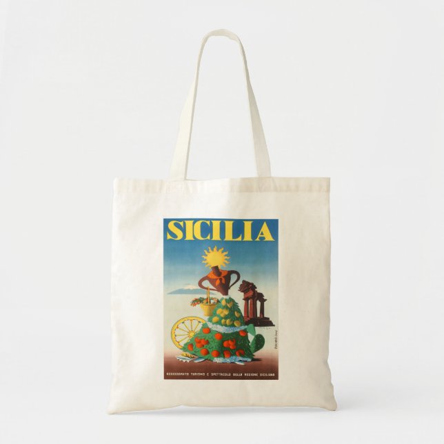 BOLSO DE TELA SICILIA (Frente)