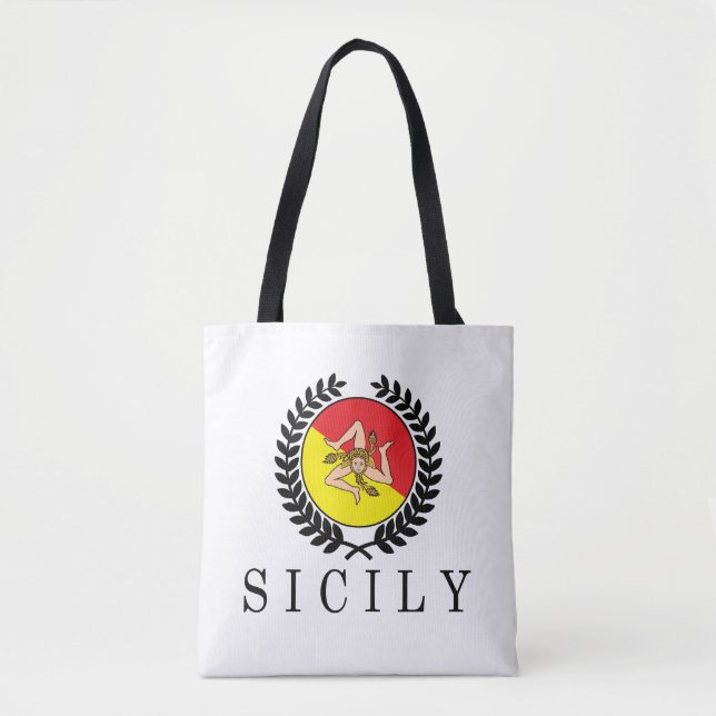 Bolso De Tela Sicilia Clásico (Anverso)