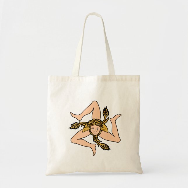 Bolso De Tela Sicilia Italia (Frente)