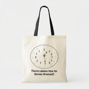 Bolso De Tela ¡Siempre hora para los dramas coreanos!