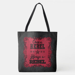 Bolso De Tela Siempre un tote personalizado rebelde