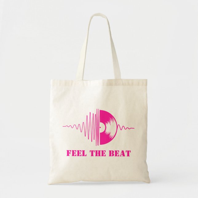 Bolso De Tela Siente el ritmo (Frente)