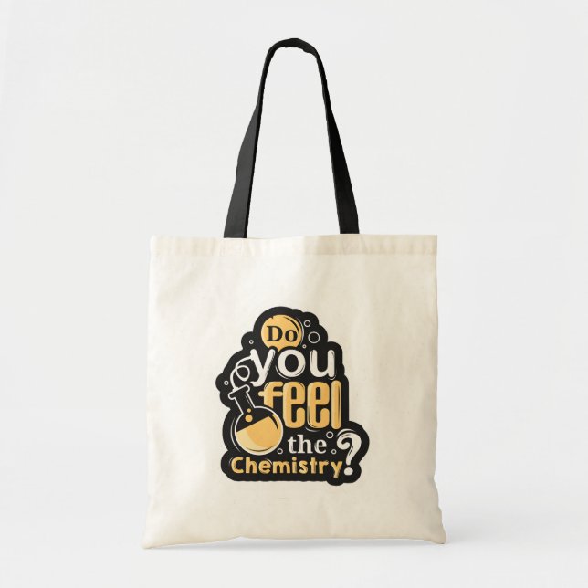 Bolso De Tela ¿Sientes la Química (Frente)
