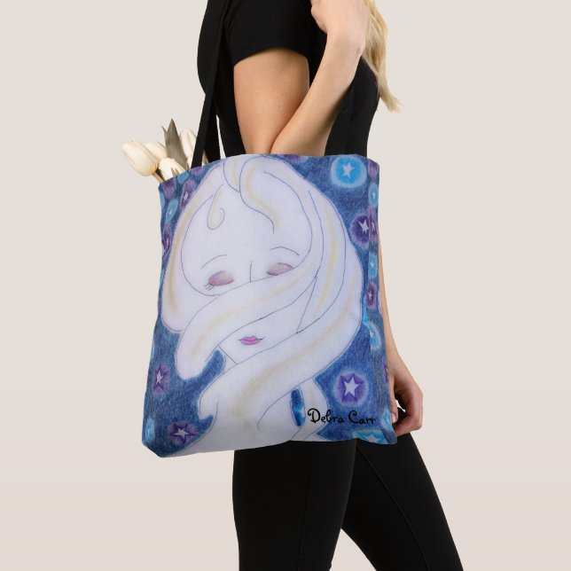 Bolso De Tela Siento mi universo (Detalle)