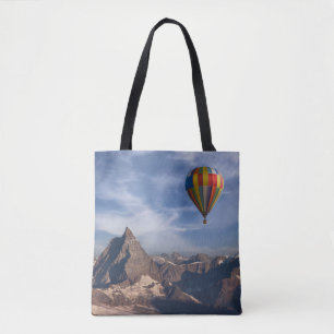 Bolso De Tela Sierra Alpes suizos en globo aerostático