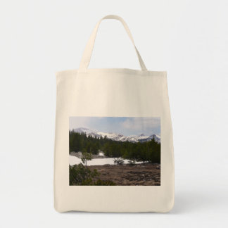Bolso De Tela Sierra Nevada y nieve en Yosemite