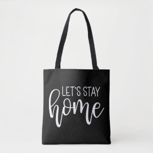 Bolso De Tela Sigamos en casa