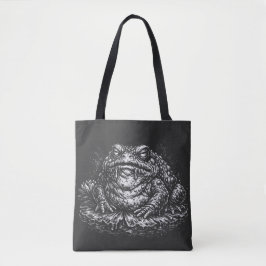 Bolso De Tela Sigilo del Sapo Embrujado por BurnsInHell