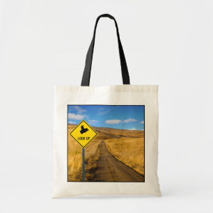 Bolso De Tela Signo de cerdo volador