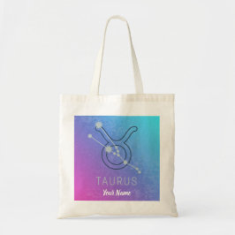 Bolso De Tela Signo de estrella auríaca Tauro Zodiac Horóscopo a
