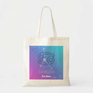 Bolso De Tela Signo de estrella del Zodiac del cáncer Constelaci