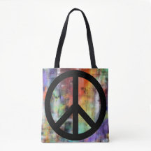 Signo de la paz artístico del Grunge