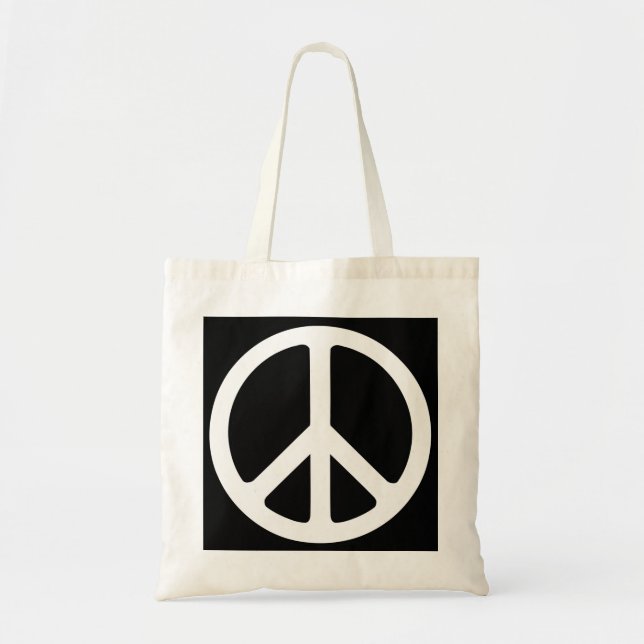 Bolso De Tela Signo de paz (Frente)
