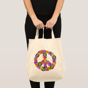 Bolso De Tela Signo de paz