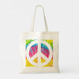 Bolso De Tela Signo de paz hippy Tote Bag
