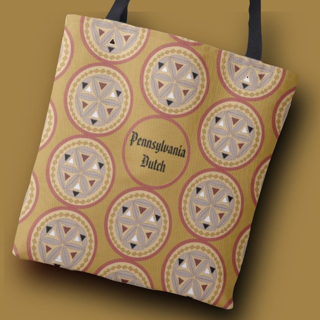 Bolso De Tela Signo Hex de Pennsylvania Dutch (Subido por el creador)