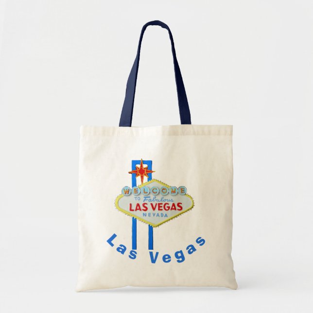 Bolso De Tela Signo positivo de Las Vegas (Frente)