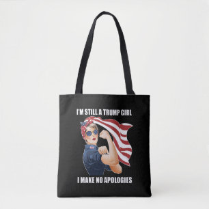 Bolso De Tela Sigo siendo Chica de Trump, no pido disculpas a Tr