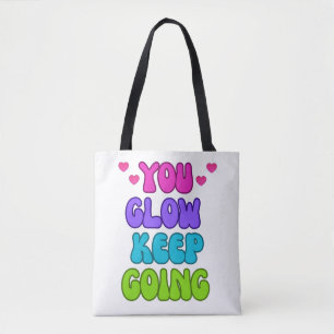 Bolso De Tela Sigue brillando - Diseño brillante e inspirador