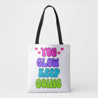 Bolso De Tela Sigue brillando - Diseño brillante e inspirador