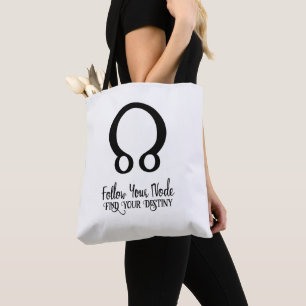 Bolso De Tela Sigue tu Nodo Encuentra tu Destino Astrología