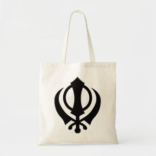Bolso De Tela Sikh Khanda